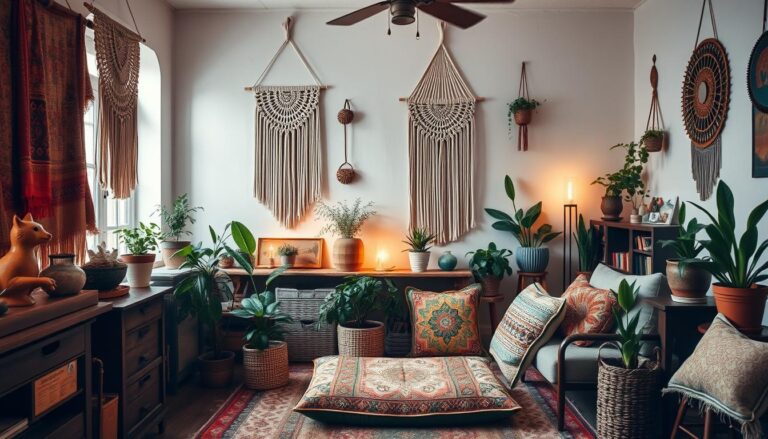 Transform your room into bohemian style