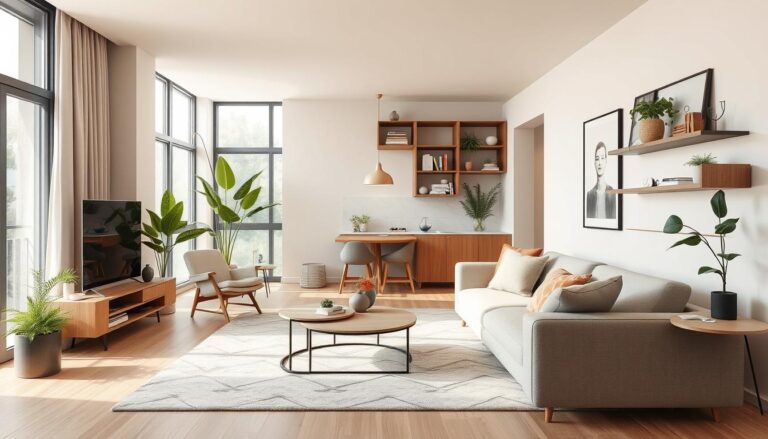 How to coordinate furniture in small spaces