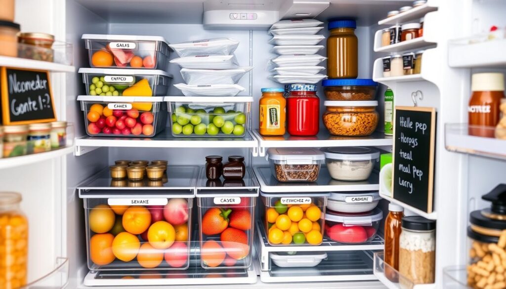 fridge organization ideas