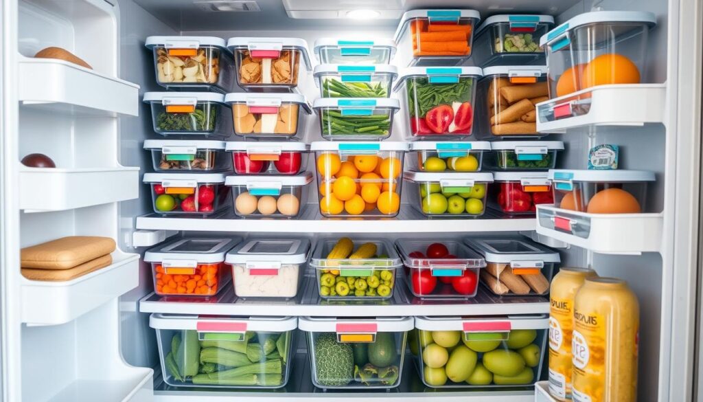 maximizing fridge space