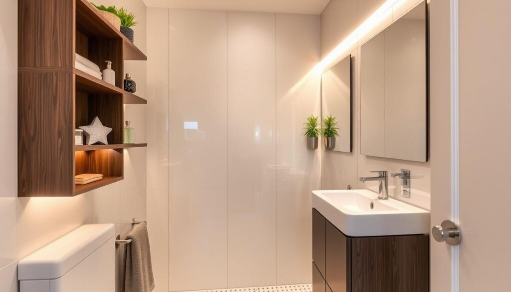 space-saving bathroom ideas