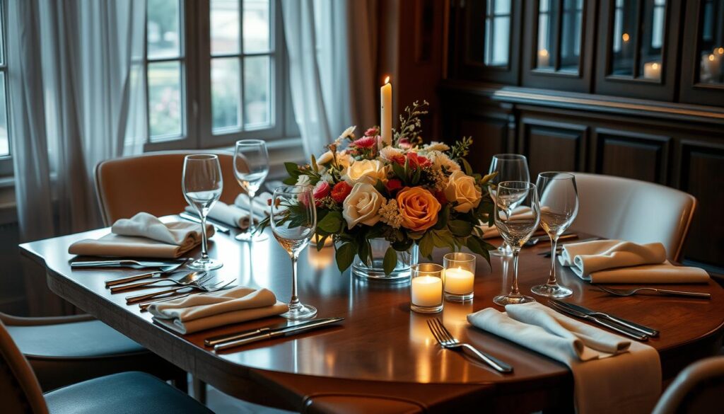Ideas for decorating tables and shelves in an elegant and practical way