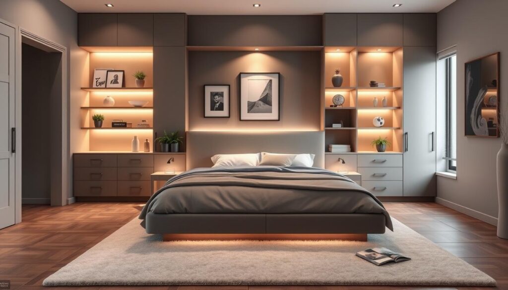 modern bedroom decorations